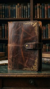 Vintage Gold Embossed Folder