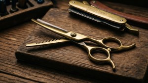 Vintage Gold Scissors