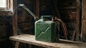 Vintage Green Can