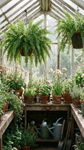Vintage Greenhouse Glow