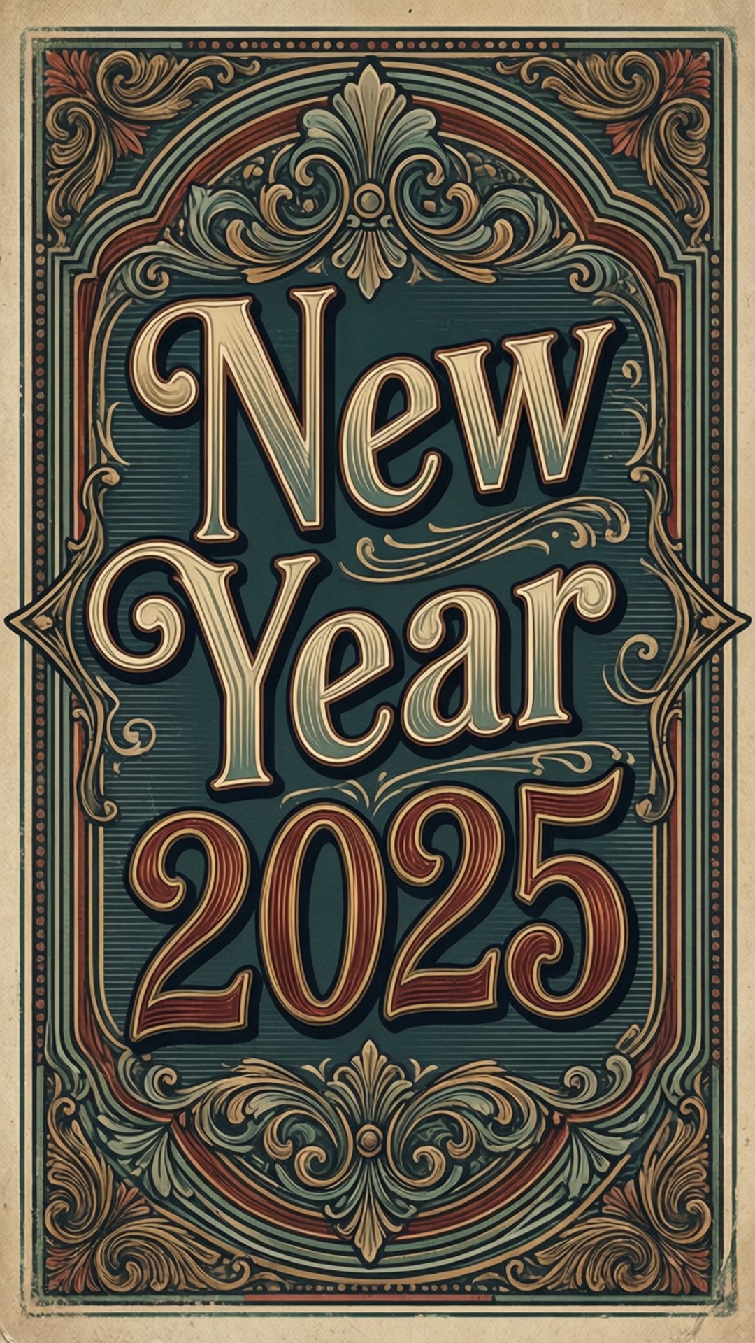 Vintage Greetings by Wallpapers.art Studio