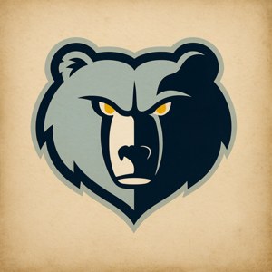 Vintage Grizzlies Logo