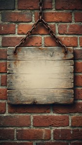 Vintage Hanging Sign