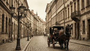 Vintage Historic Street