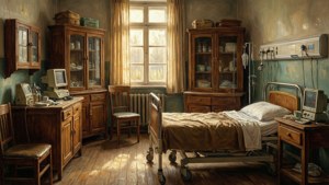 Vintage Hospital Room
