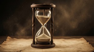 Vintage Hourglass