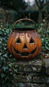 Vintage Jack-O-Lantern Bag