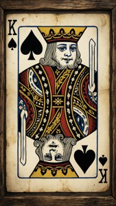 Vintage King of Spades