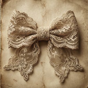 Vintage Lace Bow