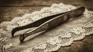 Vintage Lace Tweezer
