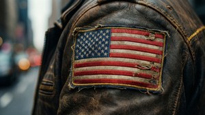 Vintage Leather Jacket Patch