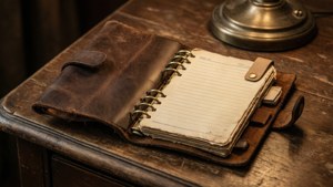 Vintage Leather Notebook