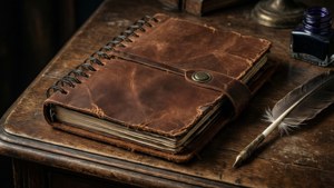 Vintage Leather Notebook
