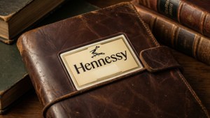 Vintage Leather Notebook Hennessy