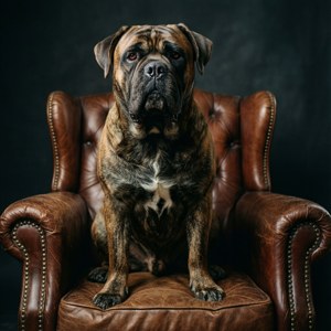 Vintage Leather Portrait
