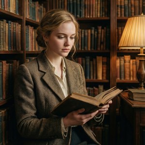Vintage Library Reader