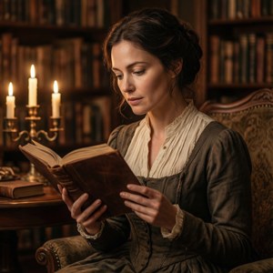 Vintage Library Serenity