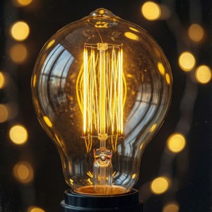 Vintage Light Bulb