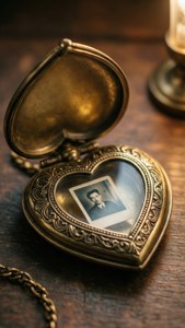 Vintage Locket Heart