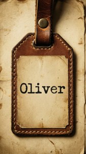 Vintage Luggage Name Tag