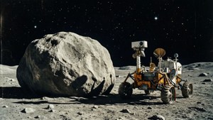 Vintage Lunar Rover