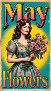 Vintage May Poster