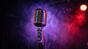 Vintage Mic Neon