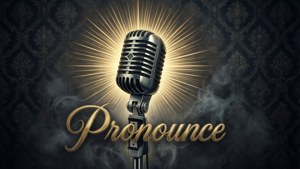 Vintage Microphone Pronounce
