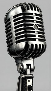 Vintage Mono Microphone