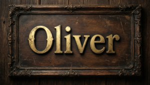 Vintage Nameplate