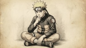 Vintage Naruto Sketch