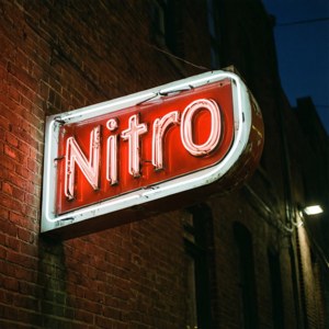 Vintage Nitro Sign