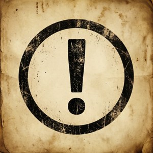 Vintage Notice