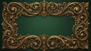 Vintage Ornamental Border