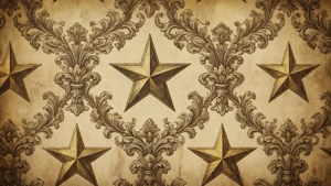 Vintage Ornamental Stars