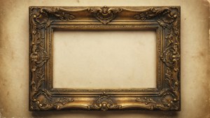 Vintage Ornate Frame