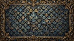 Vintage Ornate Scales
