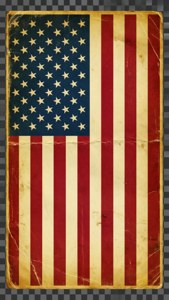 Vintage Paper Flag