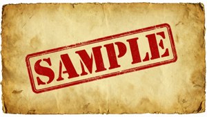 Vintage Paper Stamp