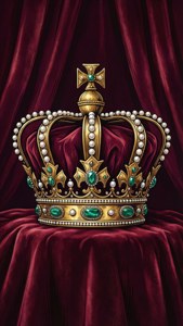 Vintage Pearl Crown