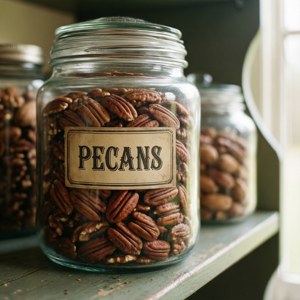 Vintage Pecan Jar