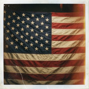 Vintage Photo Flag
