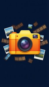 Vintage Photo Scrapbook Camera