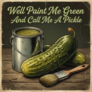 Vintage Pickle Poster