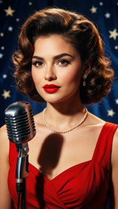 Vintage Pin-Up Glam