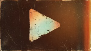 Vintage Play Button