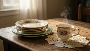 Vintage Porcelain Stack