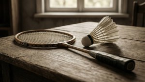 Vintage Racket Still Life
