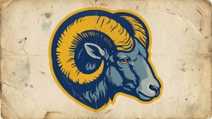 Vintage Rams Logo