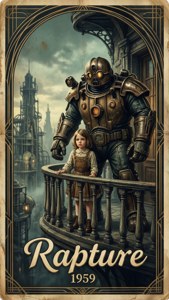 Vintage Rapture Poster